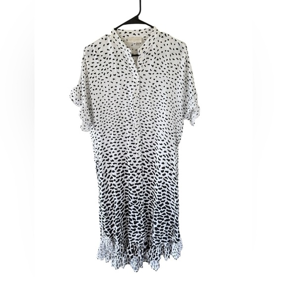 Corey Lynn Calter Anthropologie Ruffled Maxi Shirtdress - Picture 3 of 8